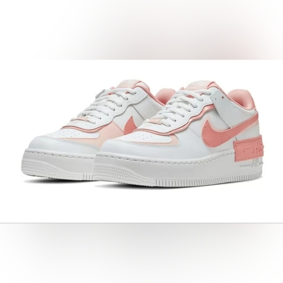 Air Force 1 Shadow Summit White Pink Quartz Size 7 - Picture 1 of 8